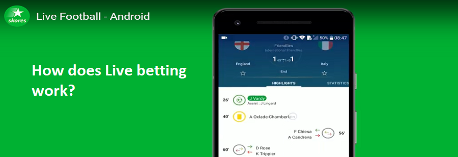 how does live betting work? 